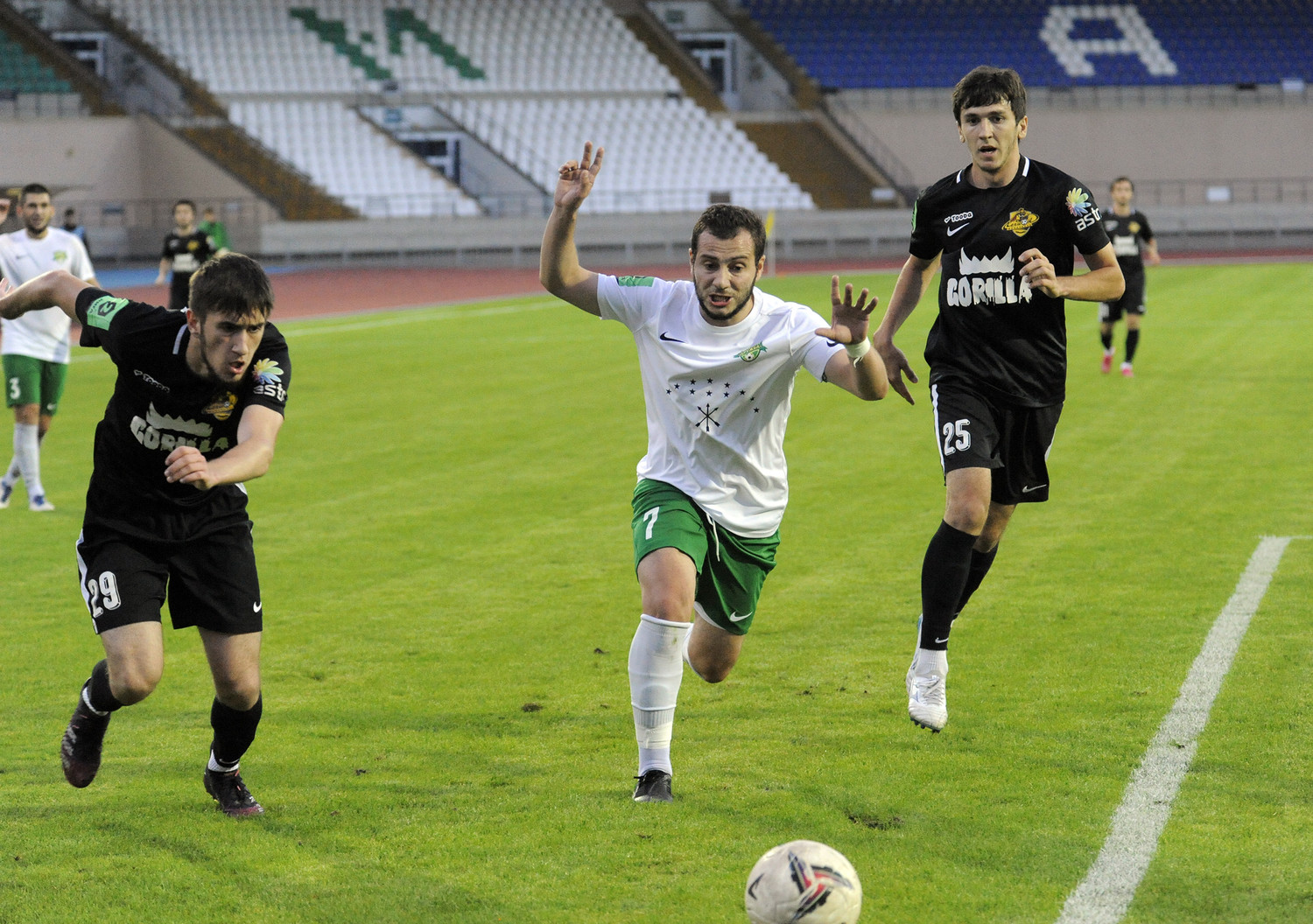 Фото Аркадия Кирноса с матча 